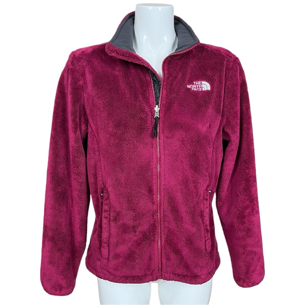 The North Face Osito Soft High Pile Silken Raschel Fleece Full Zip Jacket Medium